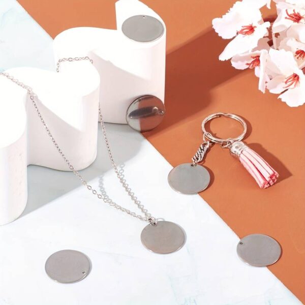 Round Tag Pendant