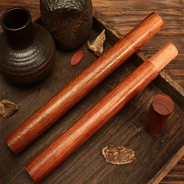 fe488926ff045282f7f5174b19516f64.jpg Vintage Wooden Incense Holder with Lid